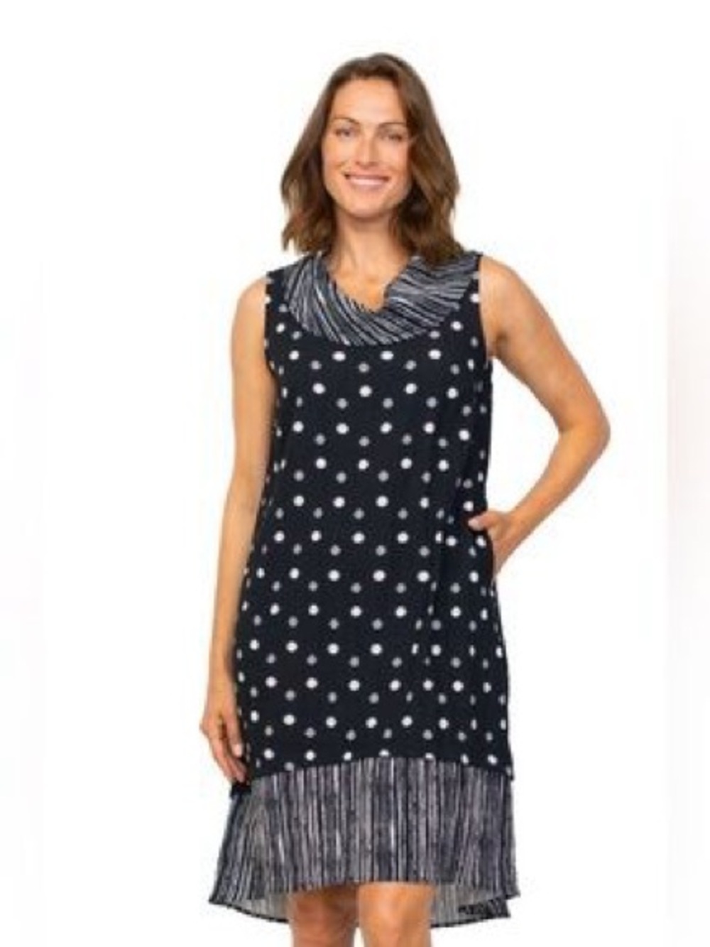 Habitat EXPRESS MIX POLKA-DOT DRESS - 33205